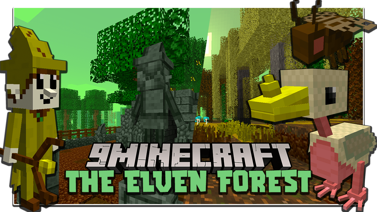 The Elven Forest Mod 1.12.2 (Dimension, Dark) 1