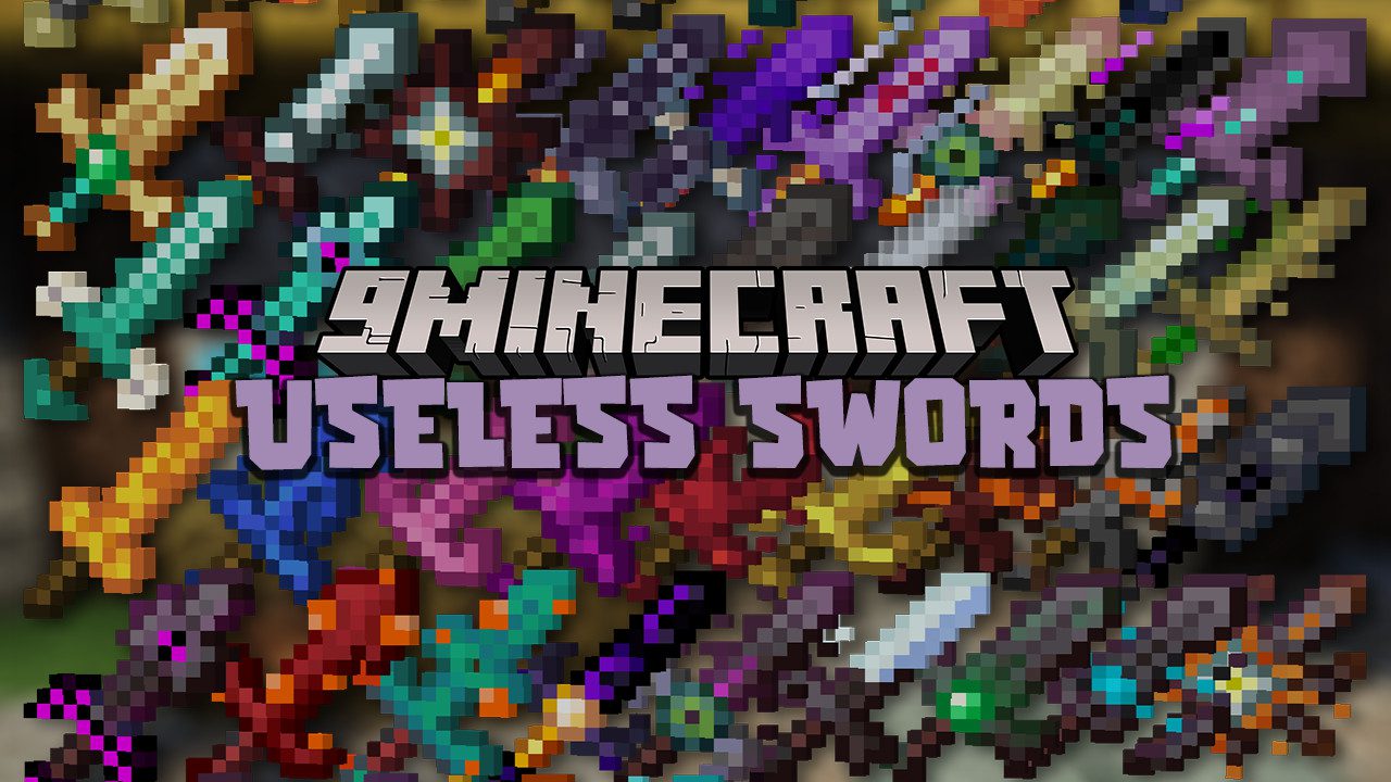 Useless Swords Mod (1.19.2, 1.18.2) - Weapons, Unique 1