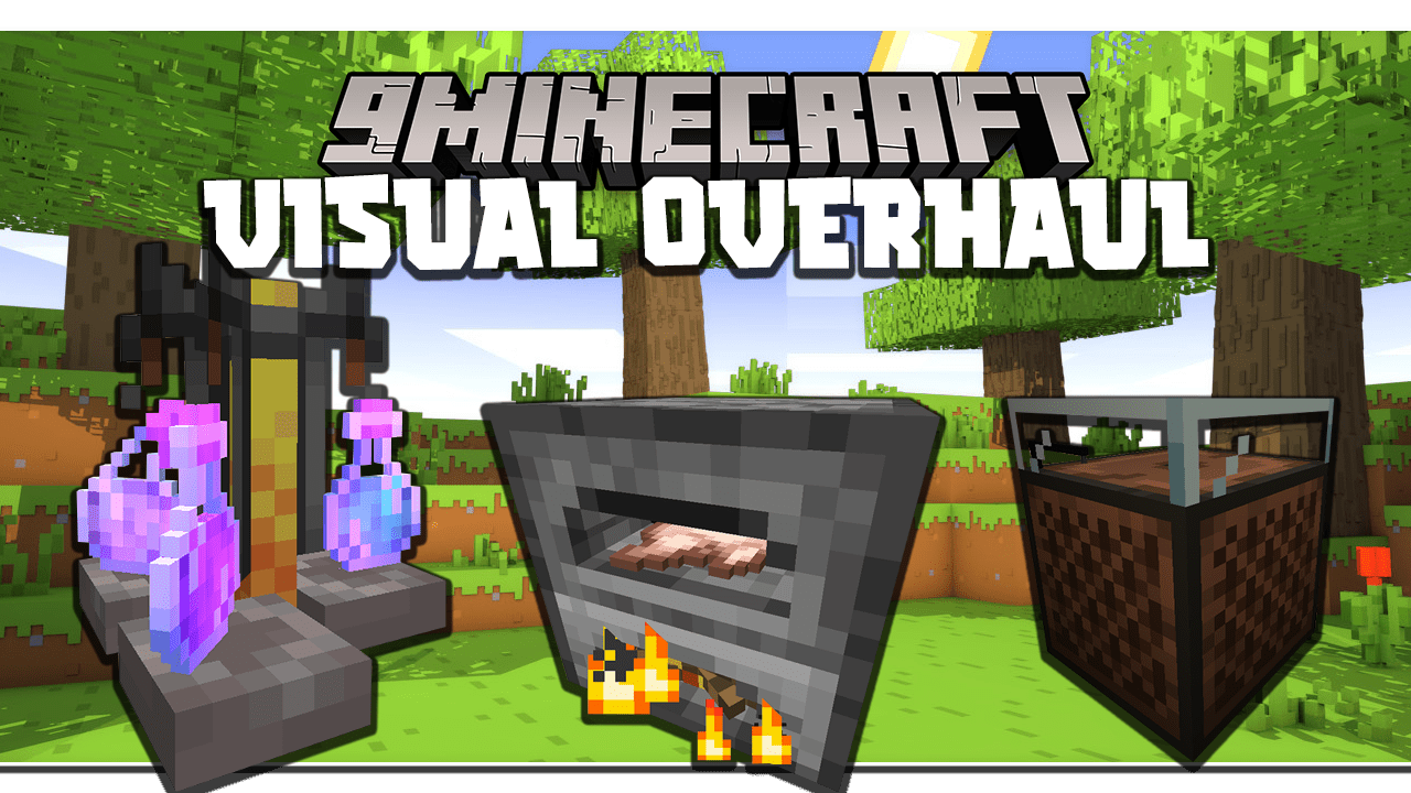 Visual Overhaul Mod (1.20.4, 1.19.4) - Revamp, Utility Blocks 1