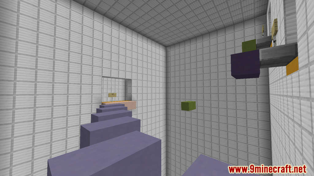 25 Levels of Parkour With Effects Map (1.20.4, 1.19.4) for Minecraft 10