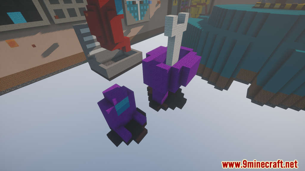 Among Us Parkour Map 1.16.5 for Minecraft 5