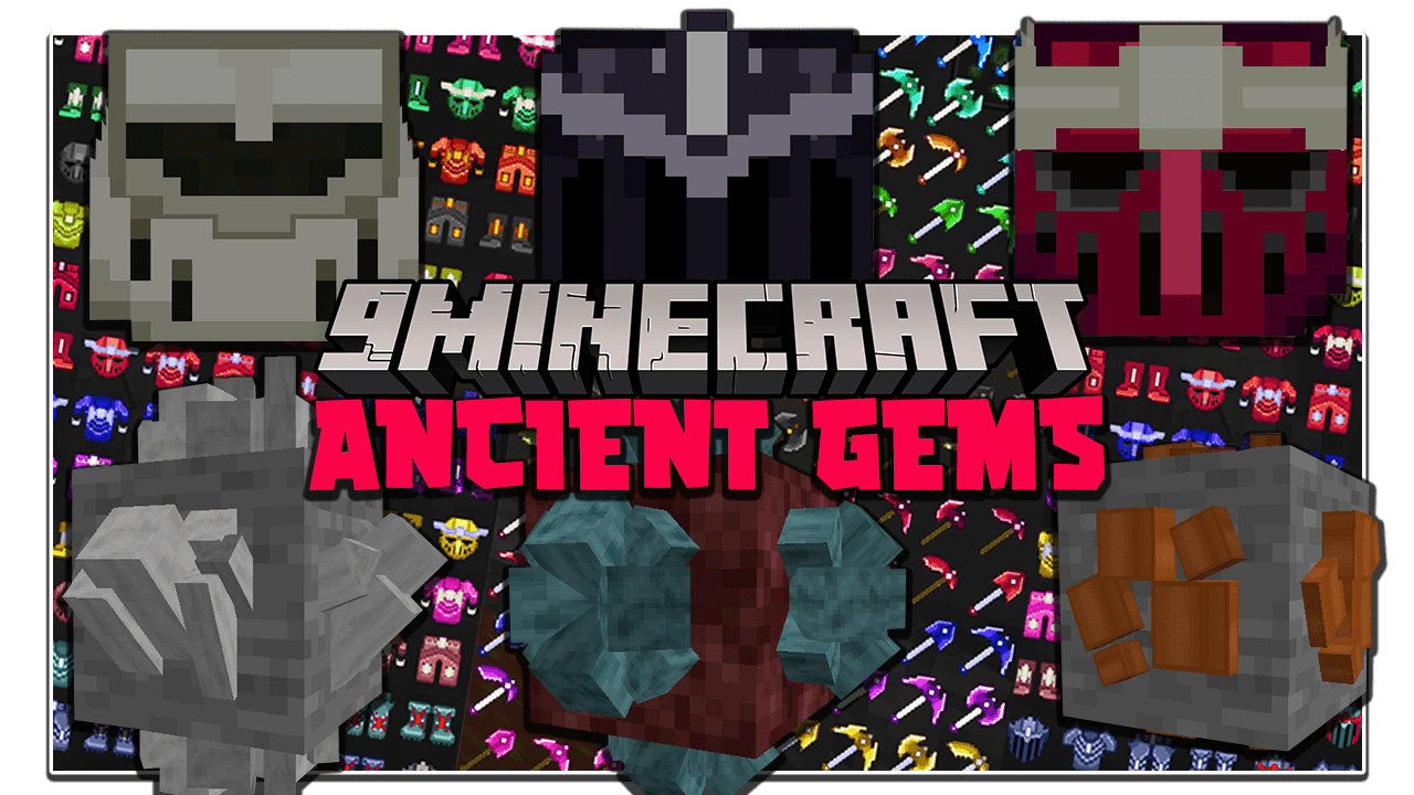 Ancient Gems Mod (1.19.2, 1.18.2) - Armors, Materials 1