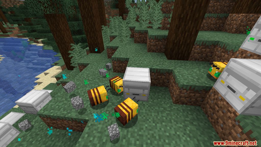 Buzzy Drones Mod (1.19.2, 1.16.5) - Automatic, Drones, Bees 3