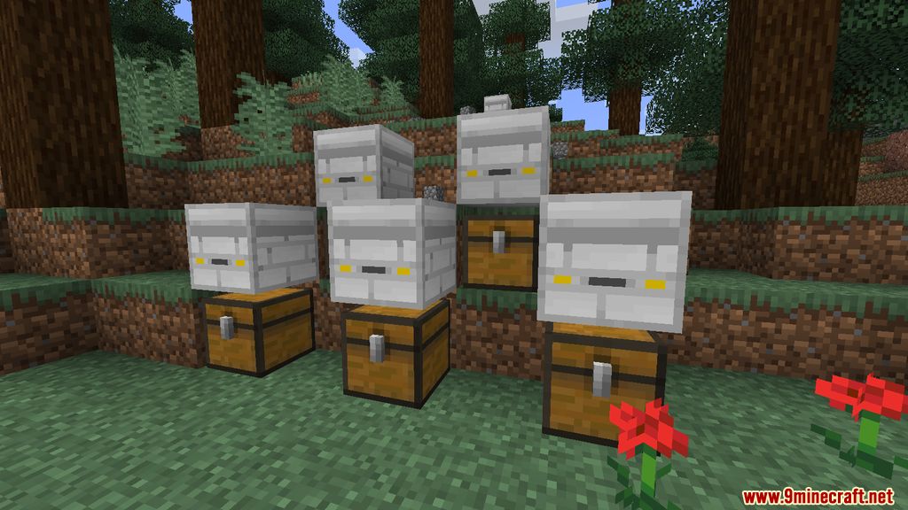 Buzzy Drones Mod (1.19.2, 1.16.5) - Automatic, Drones, Bees 6