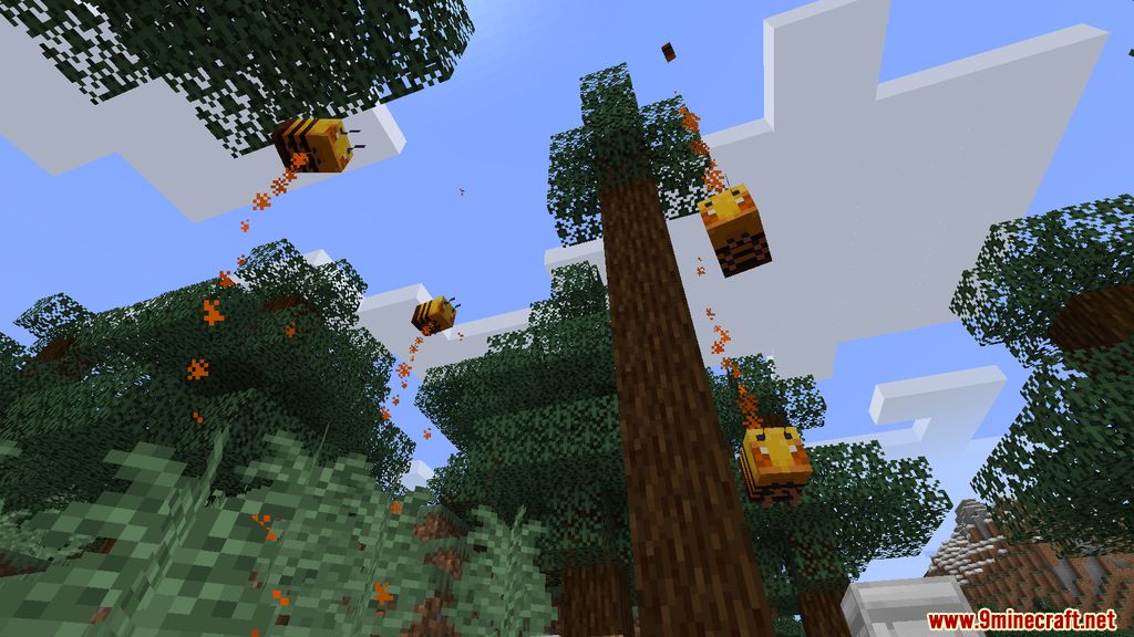 Buzzy Drones Mod (1.19.2, 1.16.5) - Automatic, Drones, Bees 7