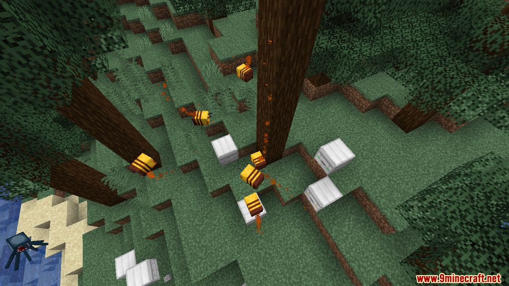 Buzzy Drones Mod (1.19.2, 1.16.5) - Automatic, Drones, Bees 8