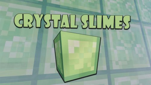 Crystal Slimes Resource Pack (1.16.5, 1.15.2) – Texture Pack Thumbnail