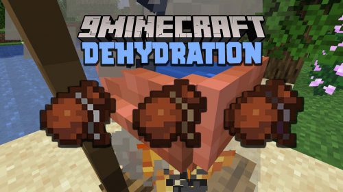 Dehydration Mod (1.21, 1.20.1) – Make Minecraft more Balanced Thumbnail