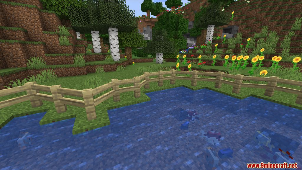 Diagonal Fences Mod (1.20.4, 1.19.4) - Fences Connecting Diagonally 5