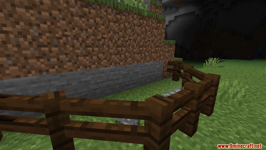 Diagonal Fences Mod (1.20.4, 1.19.4) - Fences Connecting Diagonally 9