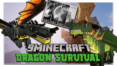 Dragons Survival Mod (1.20.1, 1.19.2) – Play as a Dragon Thumbnail