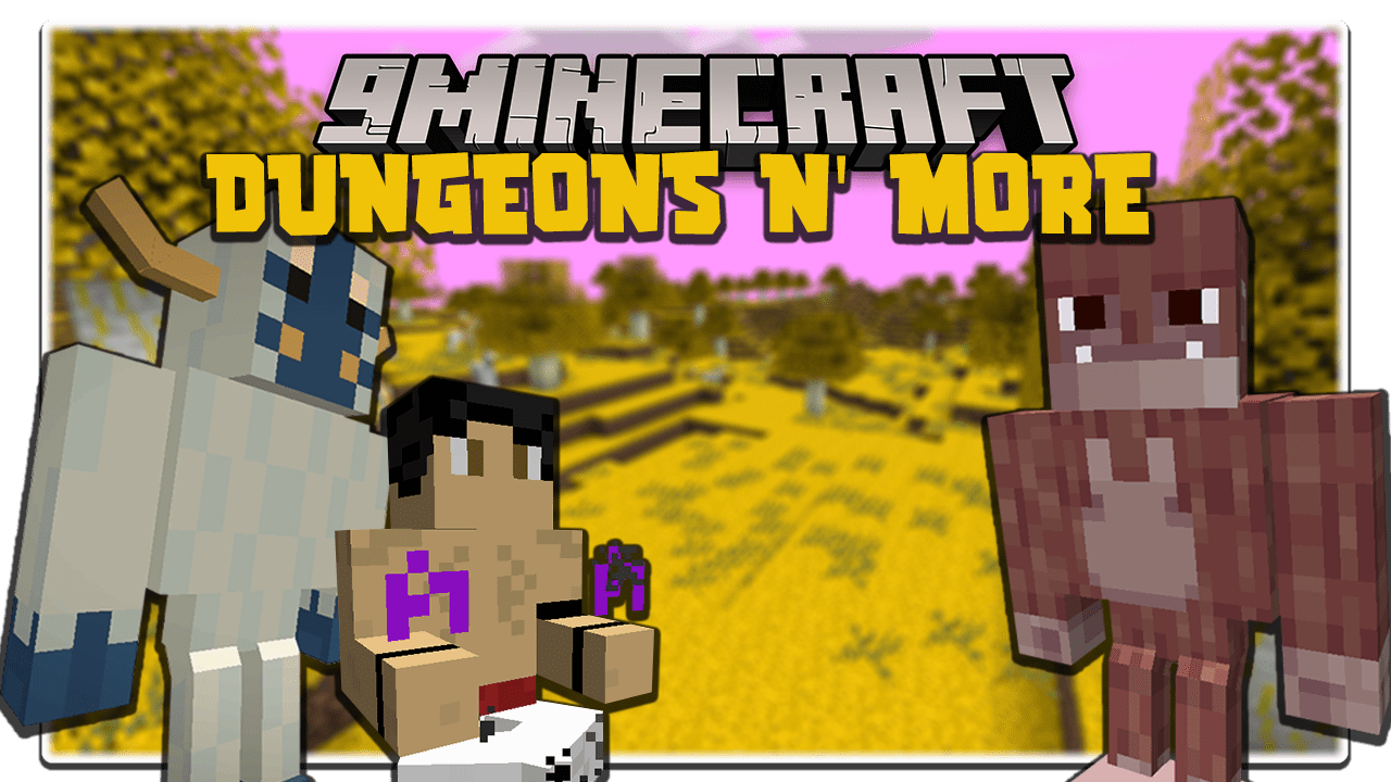 Dungeons and More Mod (1.17.1, 1.16.5) - Adventure, Entities 1