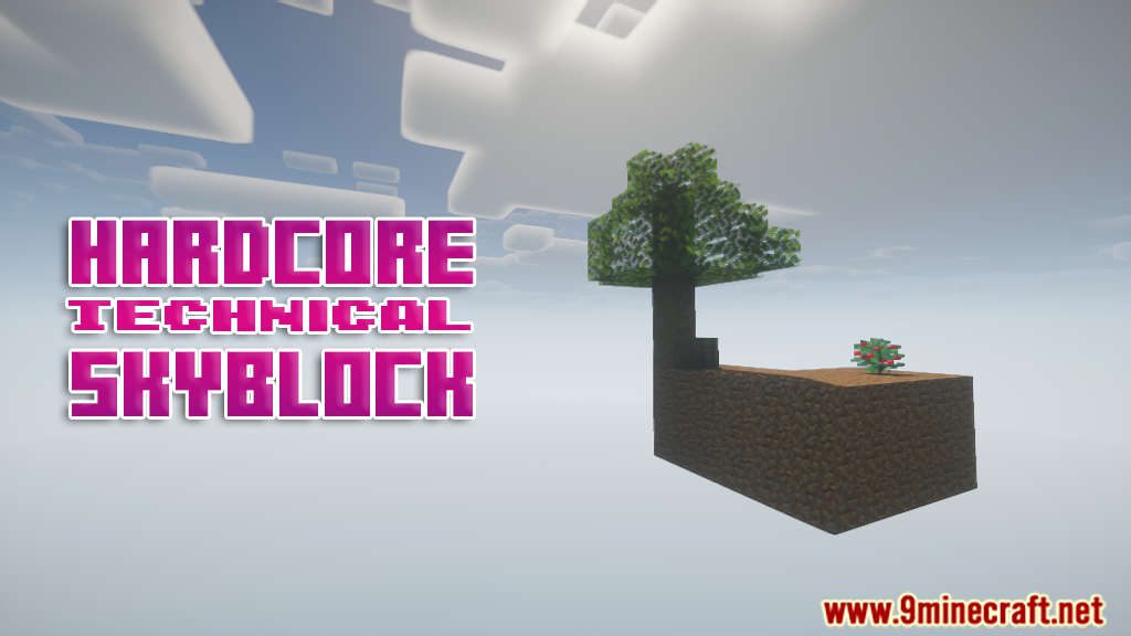 Hardcore Technical Skyblock Map (1.20.4, 1.19.4) for Minecraft 1