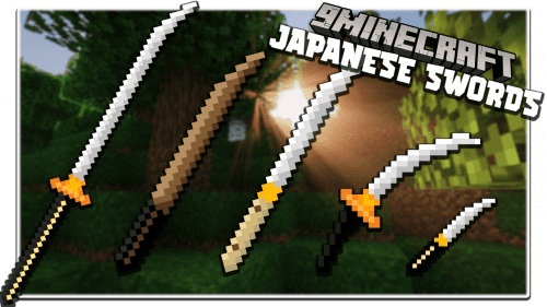 Japanese Swords Mod 1.16.5 (Katana) Thumbnail