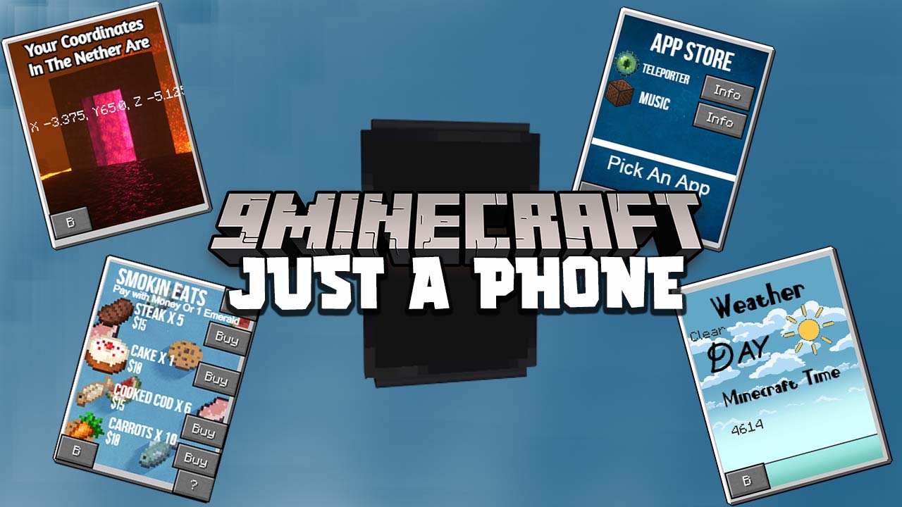 Just A Phone Mod 1.16.5 (Utility) 1