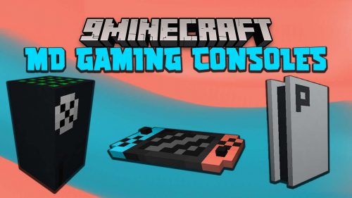 M.D. Gaming Consoles Mod 1.16.5, 1.15.2 (Decoration) Thumbnail