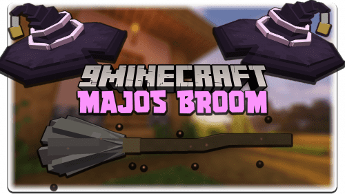 Majo’s Broom Mod (1.19.2, 1.18.2) – Magic, Flying Broom Thumbnail