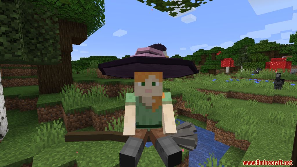 Majo's Broom Mod (1.19.2, 1.18.2) - Magic, Flying Broom 3