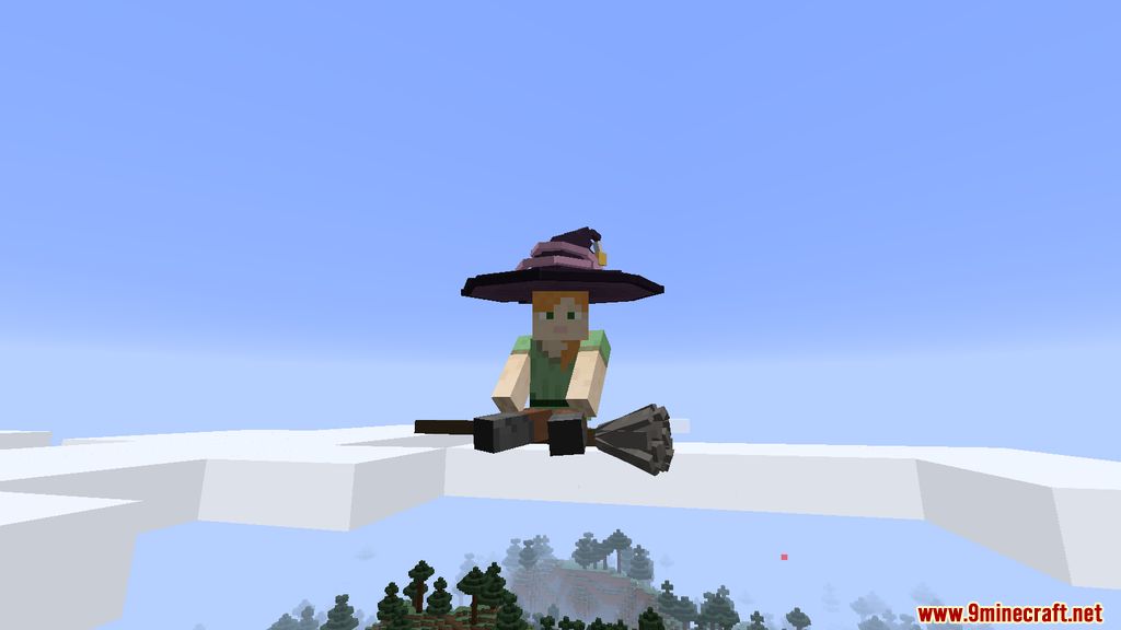 Majo's Broom Mod (1.19.2, 1.18.2) - Magic, Flying Broom 6