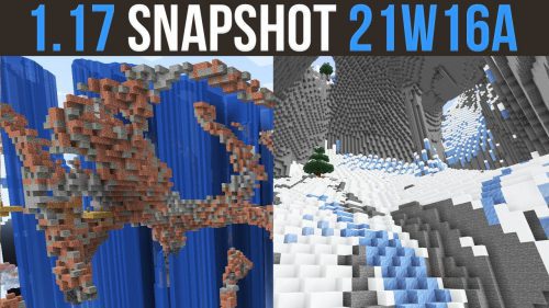 Minecraft 1.17 Snapshot 21w16a (Azalea Trees, Ice Caves) Thumbnail