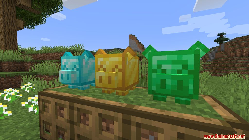 Piggybanks Mod 1.16.5 (Bank, Saving) 13