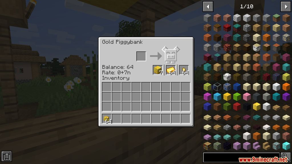 Piggybanks Mod 1.16.5 (Bank, Saving) 4