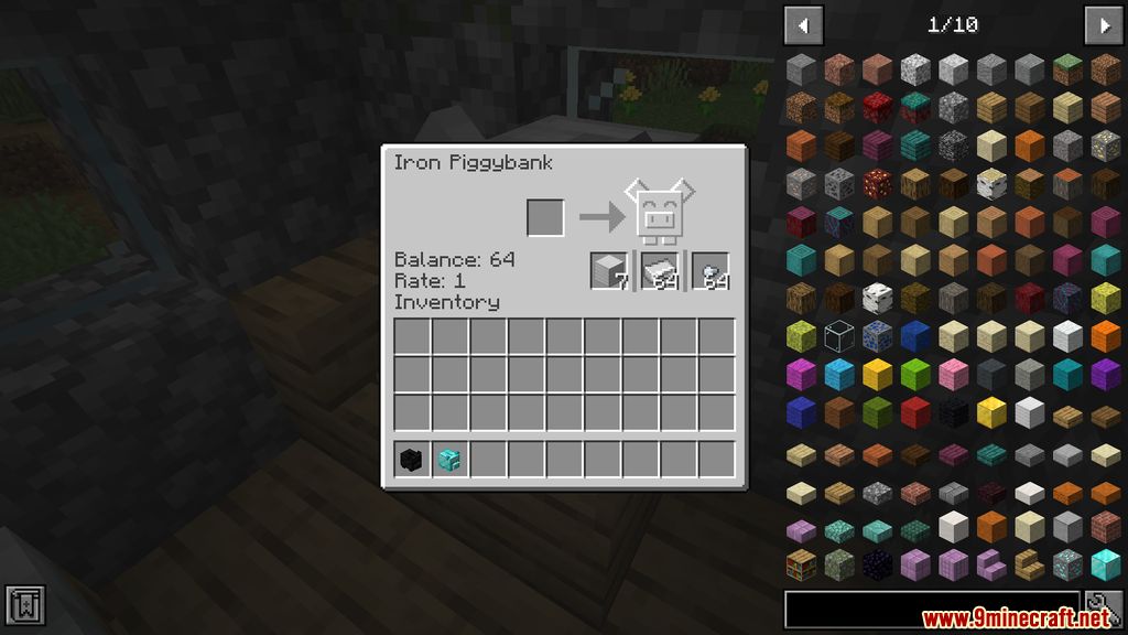 Piggybanks Mod 1.16.5 (Bank, Saving) 8