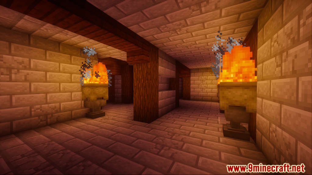 Raid of the Cursed Tomb: Chapter I Map (1.20.4, 1.19.4) for Minecraft 13