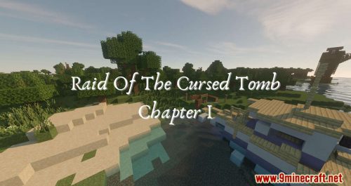 Raid of the Cursed Tomb: Chapter I Map (1.20.4, 1.19.4) for Minecraft Thumbnail