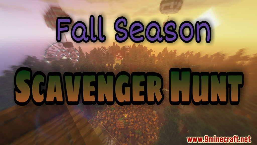 Seasonal Scavenger Hunt Map (1.20.4, 1.19.4) for Minecraft 1