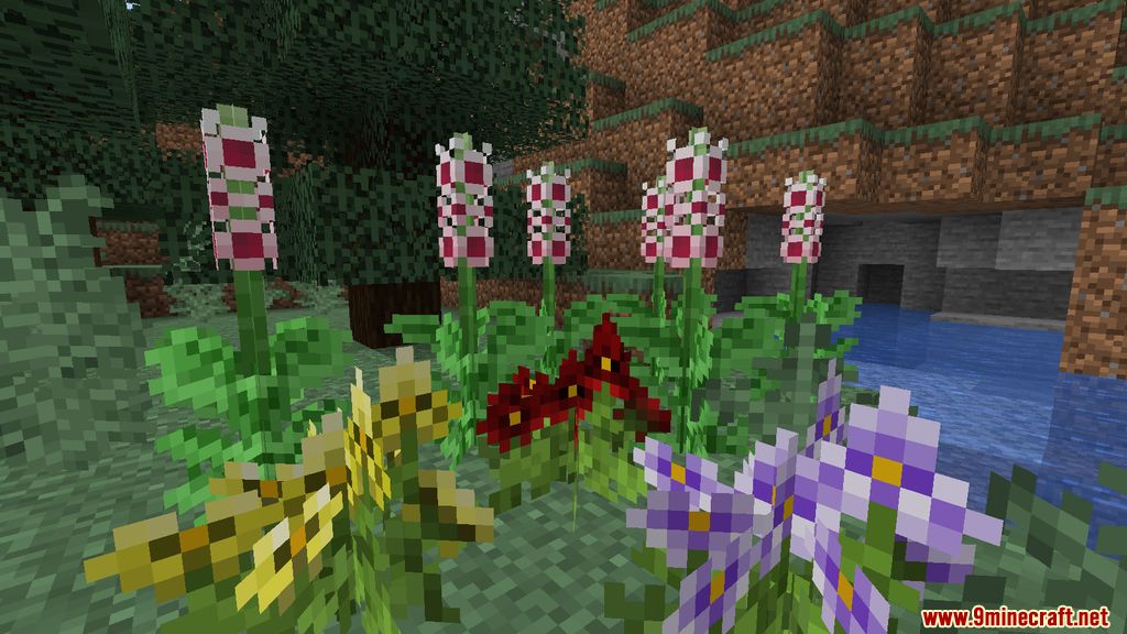 Serene Shrubbery Mod 1.16.5 (Flowers) 2