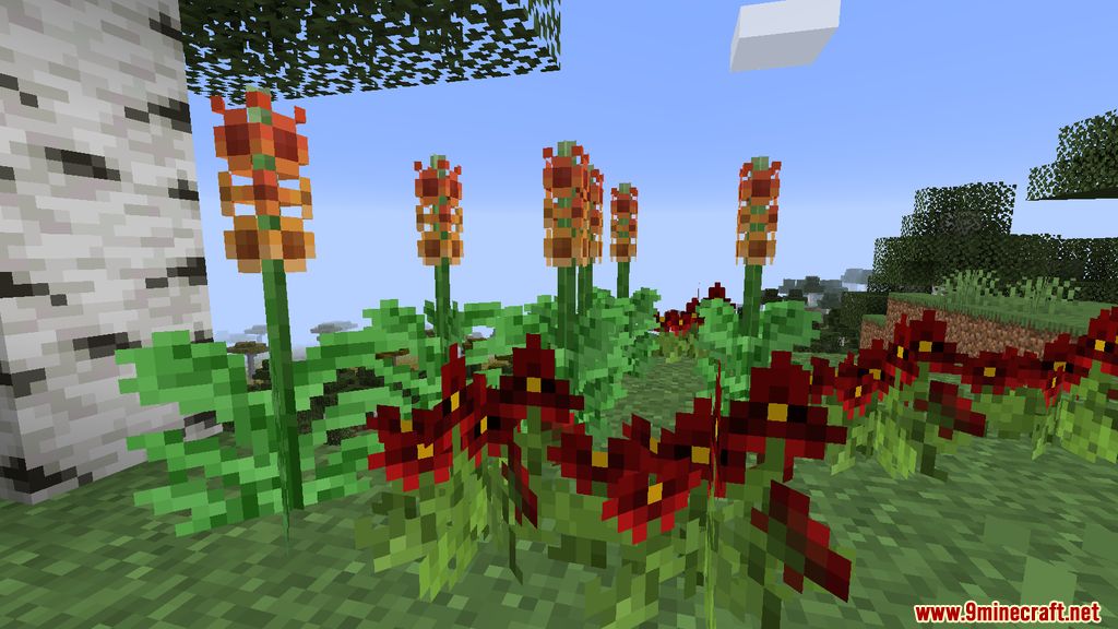 Serene Shrubbery Mod 1.16.5 (Flowers) 4