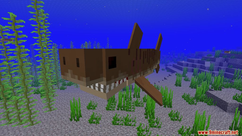 Shark Mod (1.19.2, 1.18.2) - The Fearsome Predator of the Sea 4