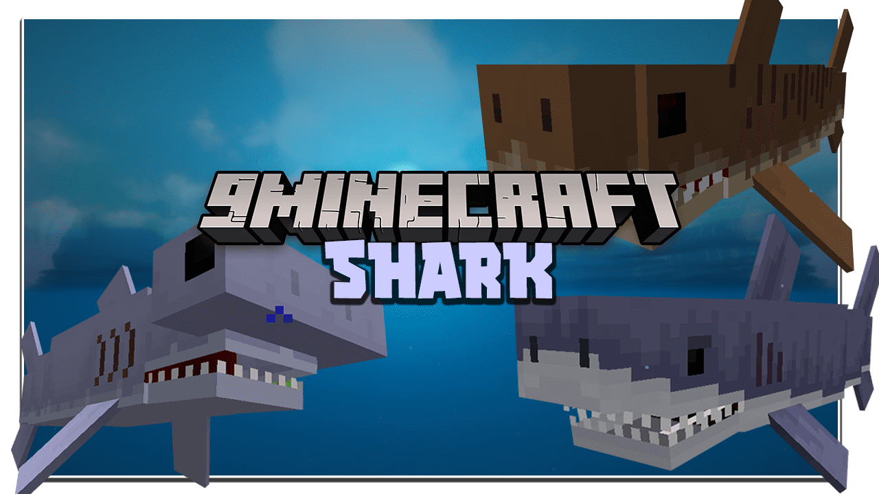 Shark Mod (1.19.2, 1.18.2) - The Fearsome Predator of the Sea 1