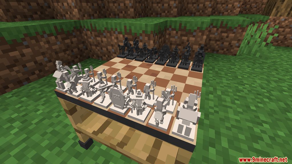 Table Top Craft Mod (1.19.3, 1.18.2) - Chess, Boardgame 2