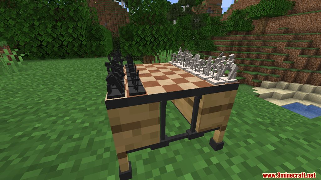 Table Top Craft Mod (1.19.3, 1.18.2) - Chess, Boardgame 3