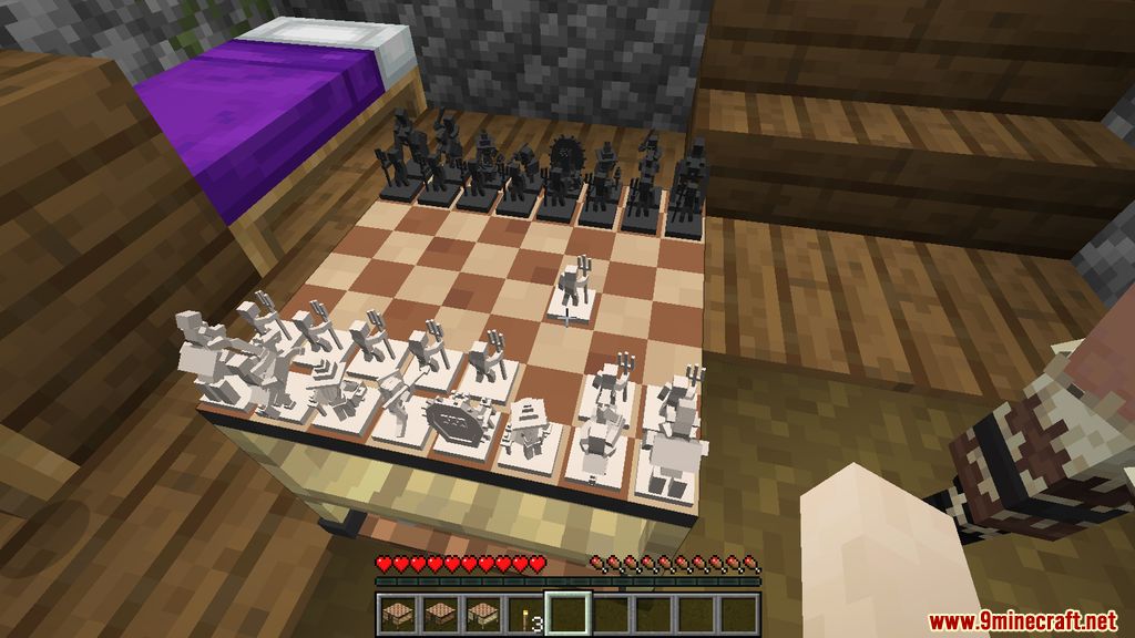 Table Top Craft Mod (1.19.3, 1.18.2) - Chess, Boardgame 5