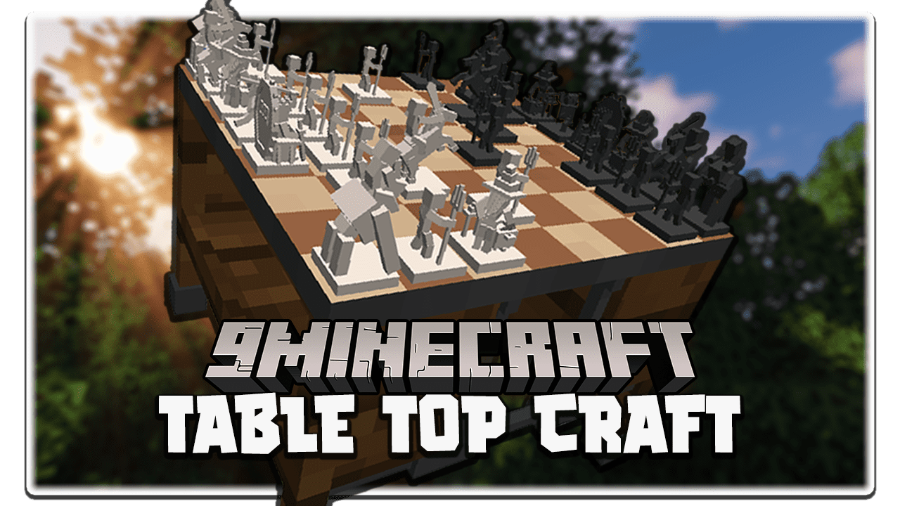 Table Top Craft Mod (1.19.3, 1.18.2) - Chess, Boardgame 1