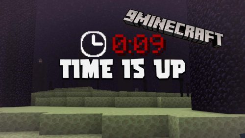 Time Is Up Mod 1.16.5, 1.12.2 (Challenge, Timer) Thumbnail