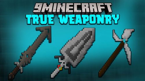 True Weaponry Mod 1.16.5, 1.15.2 (Sword, Scythe) Thumbnail