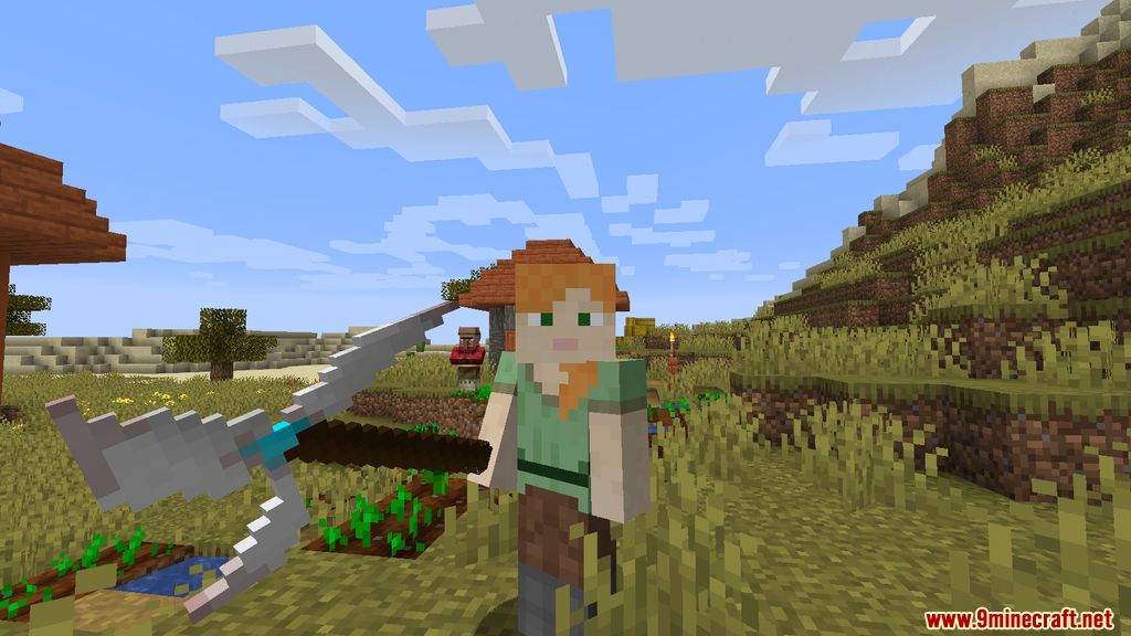 True Weaponry Mod 1.16.5, 1.15.2 (Sword, Scythe) 2