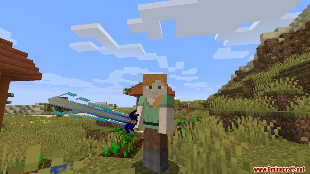 True Weaponry Mod 1.16.5, 1.15.2 (Sword, Scythe) 4