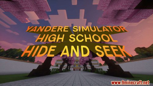 Yandere Simulator High School: Hide and Seek Map (1.20.4, 1.19.4) for Minecraft Thumbnail