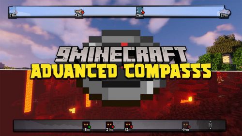 Advanced Compass Mod (1.20.4, 1.19.4) – UI Upgrade Thumbnail