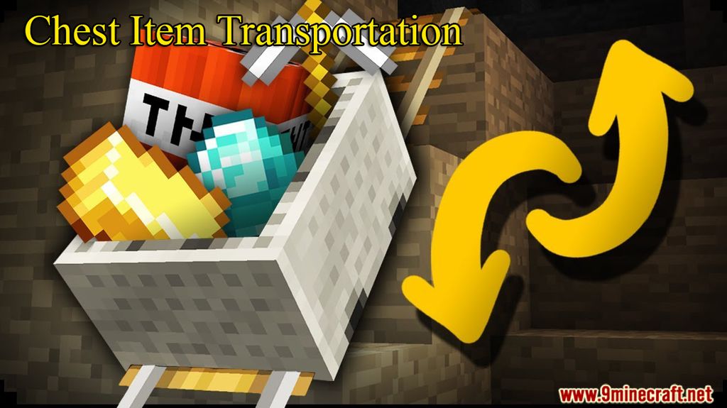 Chest/Item Transportation Data Pack 1.16.5, 1.14.4 (Carry More Items Easier and Further) 1