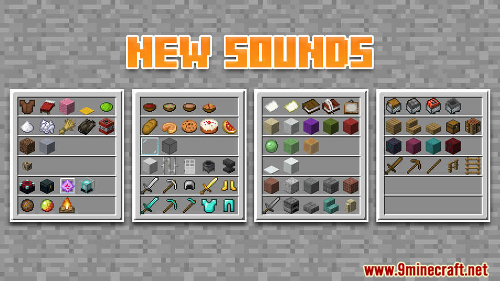 CraftSound Data Pack (1.19.3, 1.18.2) - New Sound Effects for Minecraft 2