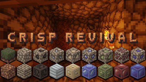 Crisp Revival Resource Pack (1.20.6, 1.20.1) – Texture Pack Thumbnail