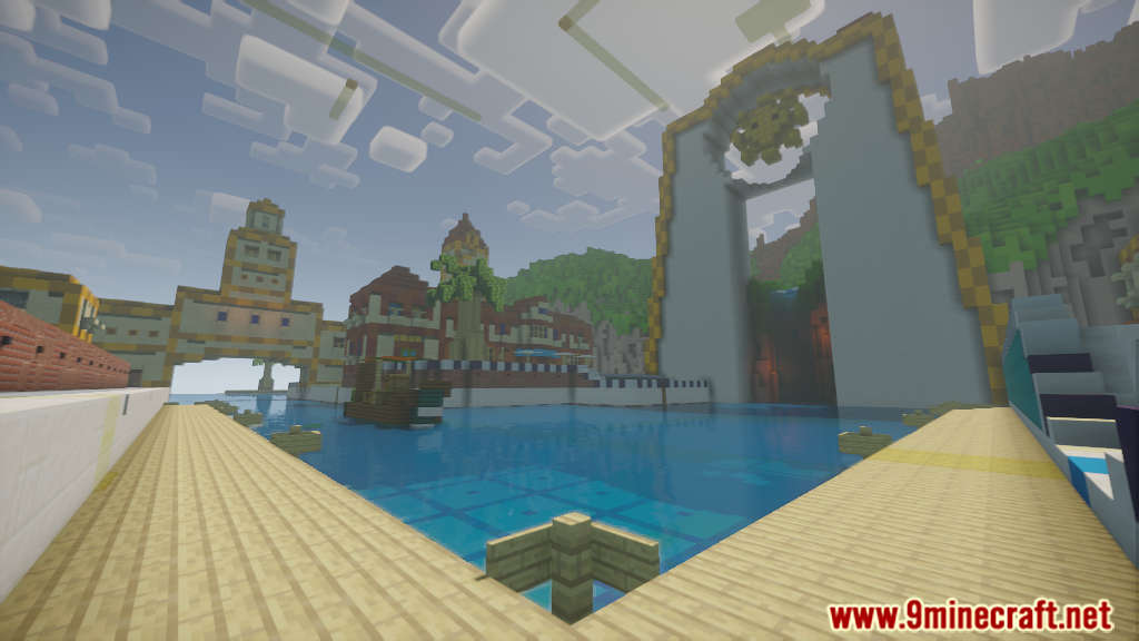 Delfino Plaza Map (1.20.4, 1.19.4) for Minecraft 4