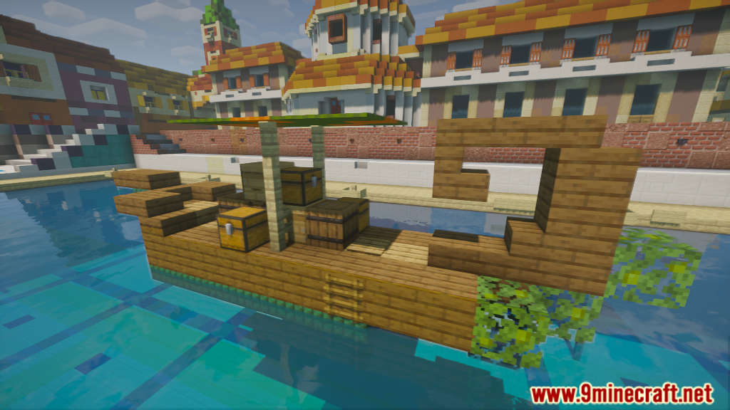 Delfino Plaza Map (1.20.4, 1.19.4) for Minecraft 5