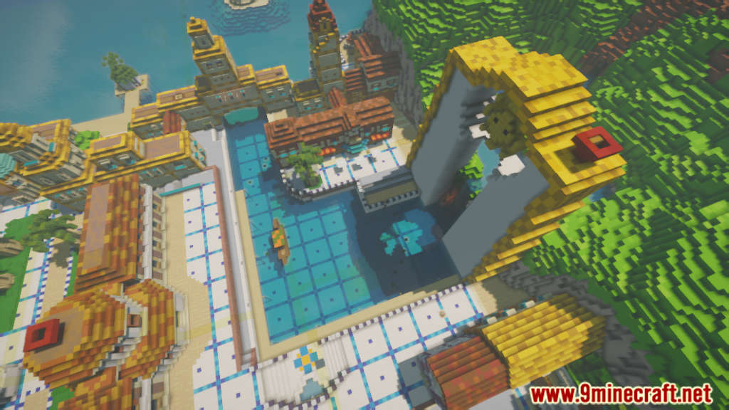 Delfino Plaza Map (1.20.4, 1.19.4) for Minecraft 9